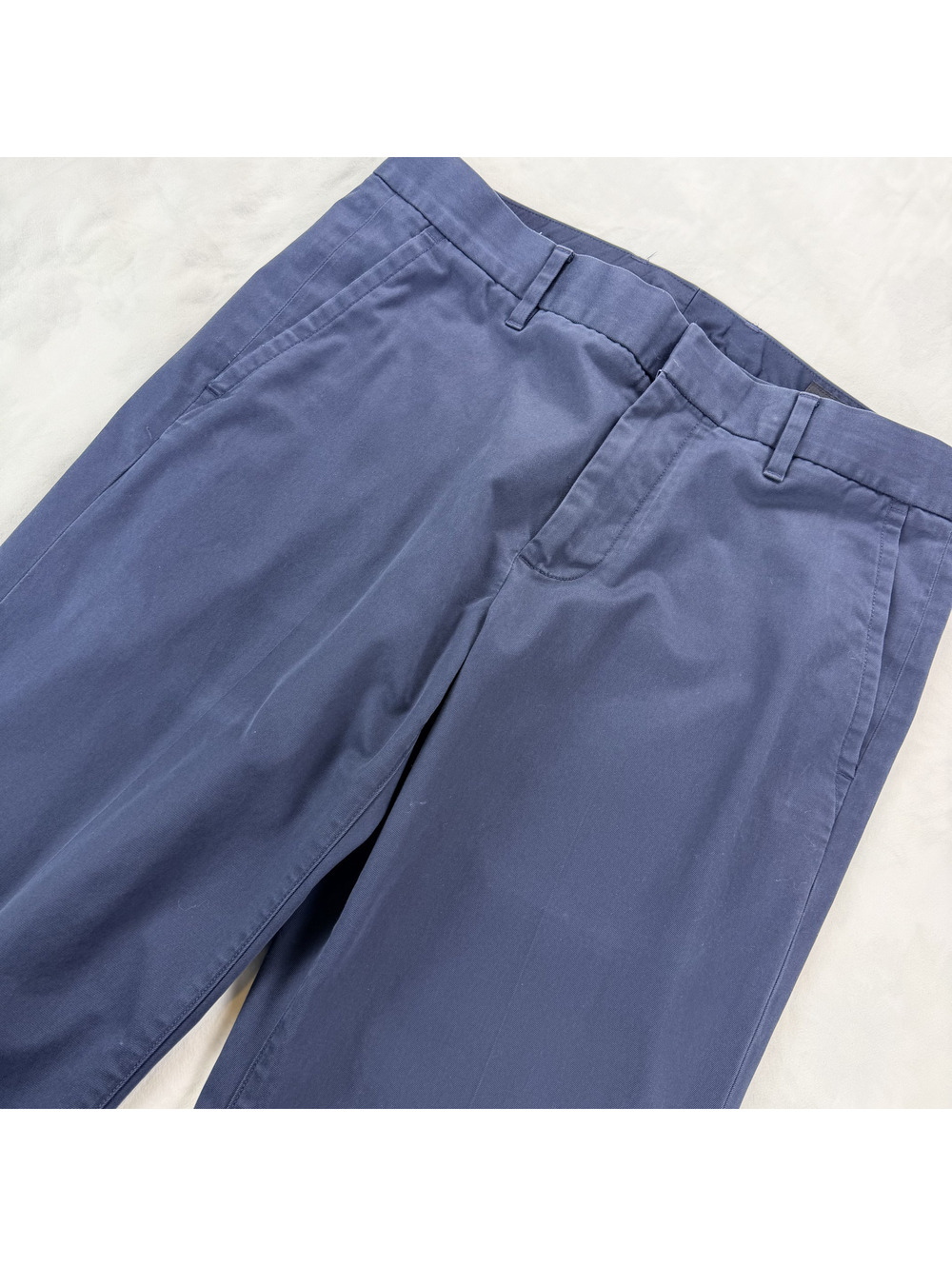 Bonobos Weekday Warrior Monday Pants Mens 30x27 Slim Fit Navy Blue Stretch Chino